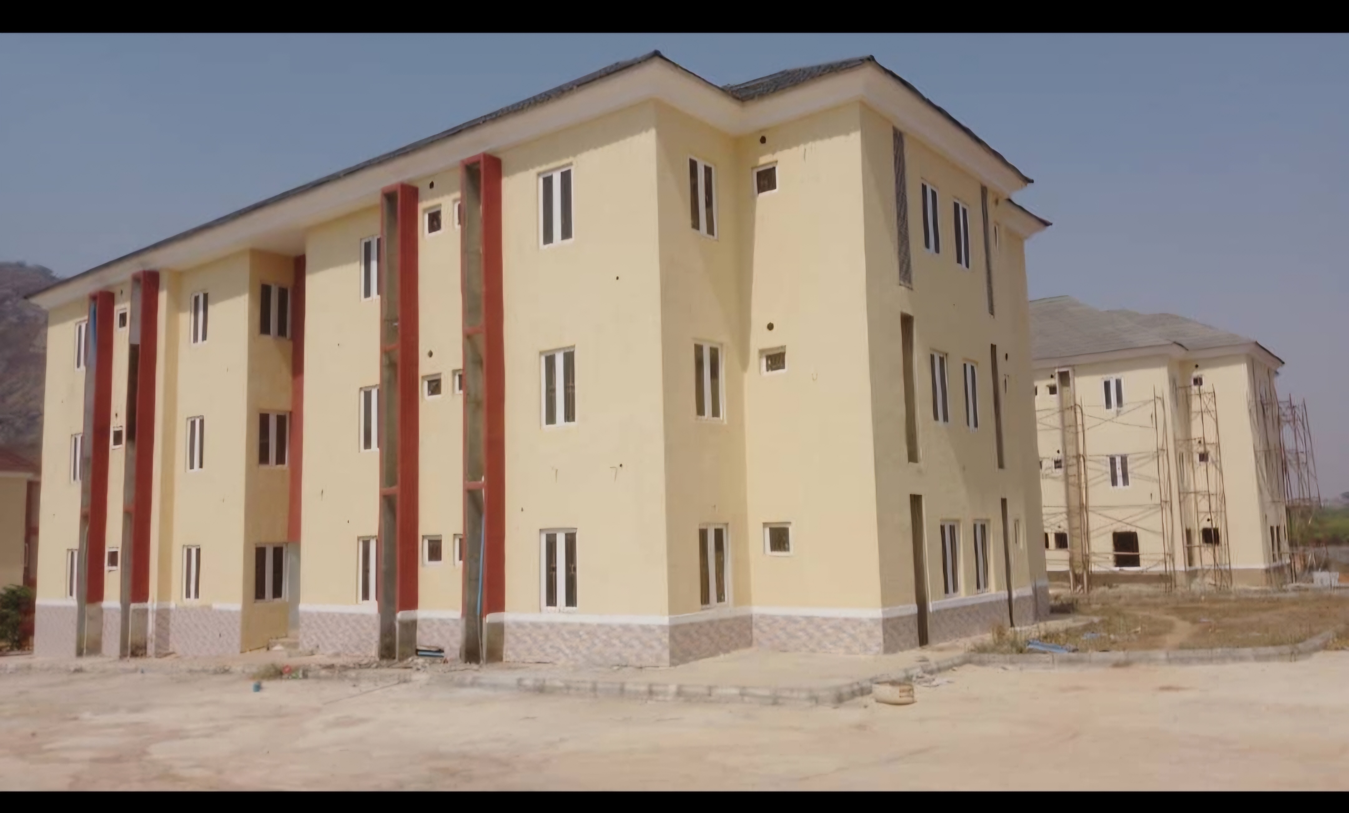 Newly built and well finished 3 bedroom flat on the first floor